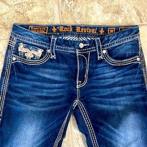 Rock Revival crop jeans